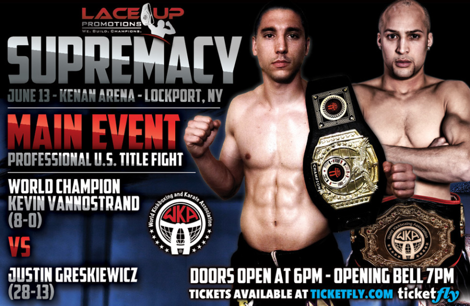 lace up promotions, supremacy kickboxing fight