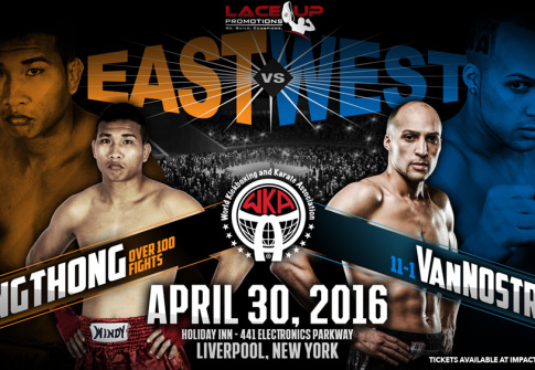 east vs west kickboxing event, lace up promotions