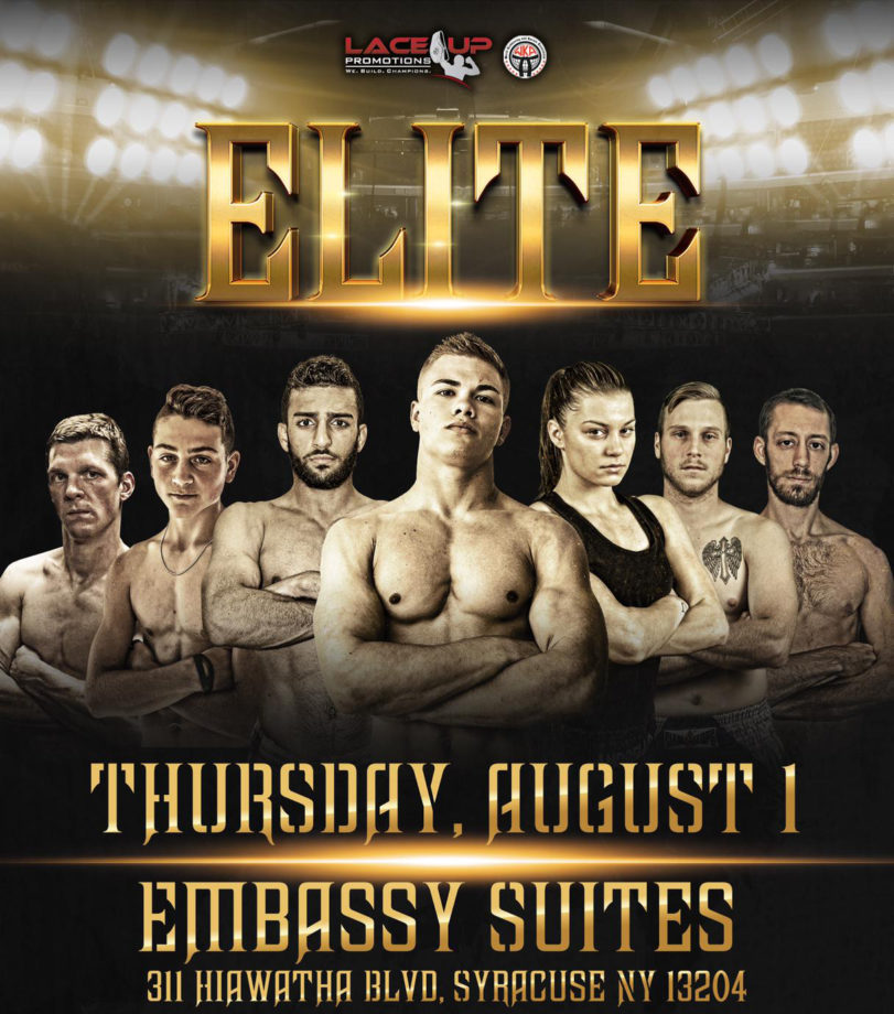 lace up promotions elite kickboxing event, syracuse NY