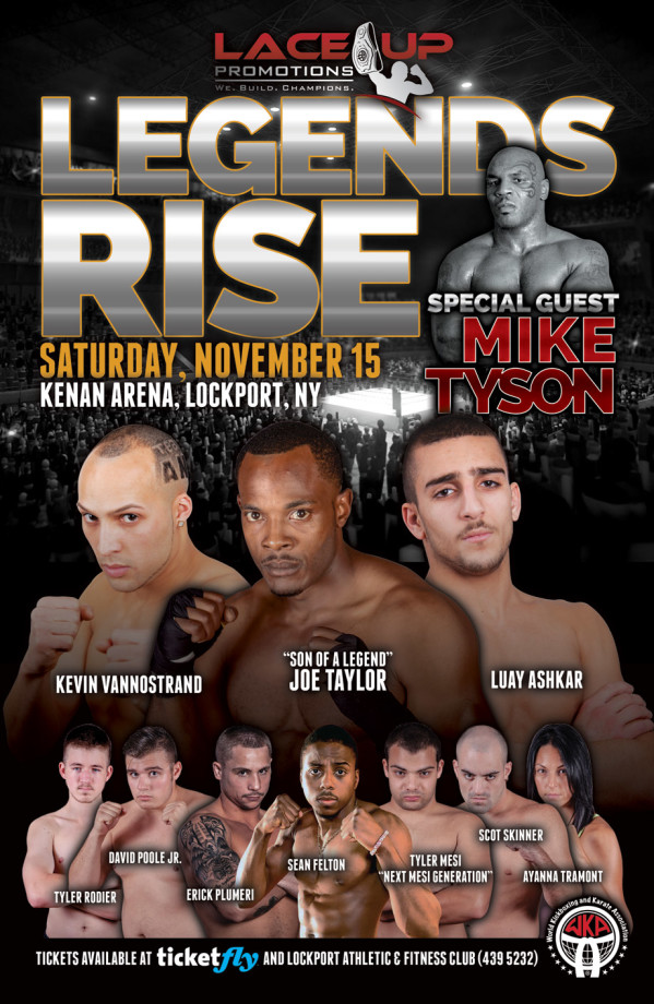 Legends Rise Kickboxing event, Lockport, NY