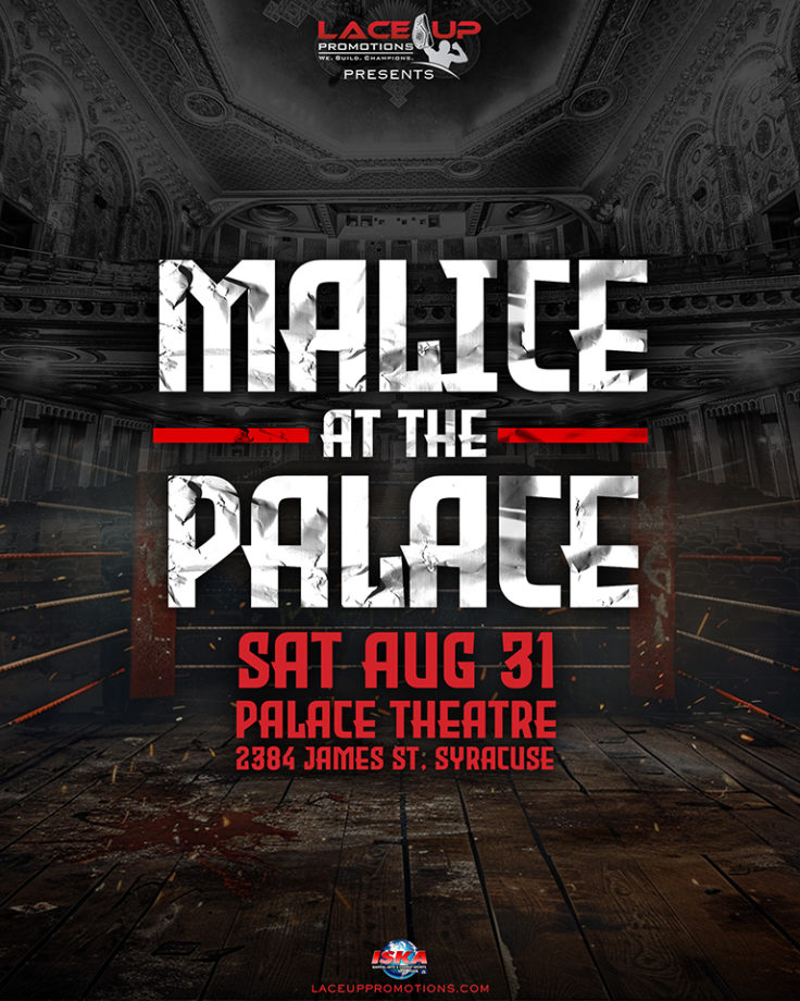 Malice at the Palace, martial arts event hosted by Lace Up Promotions