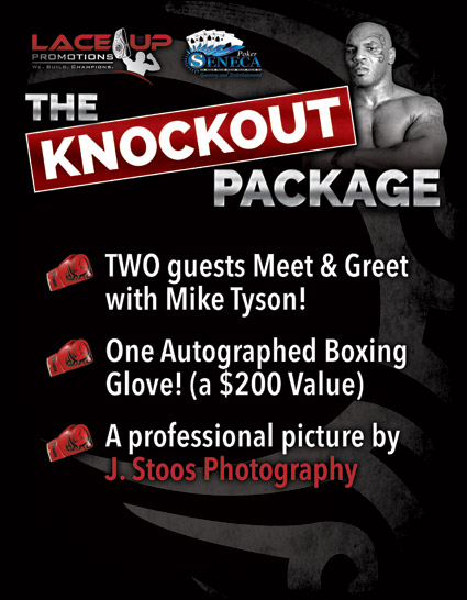 mike tyson event, buffalo ny, lace up promotions