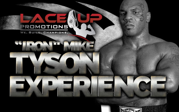 mike tyson experience, lace up promotions