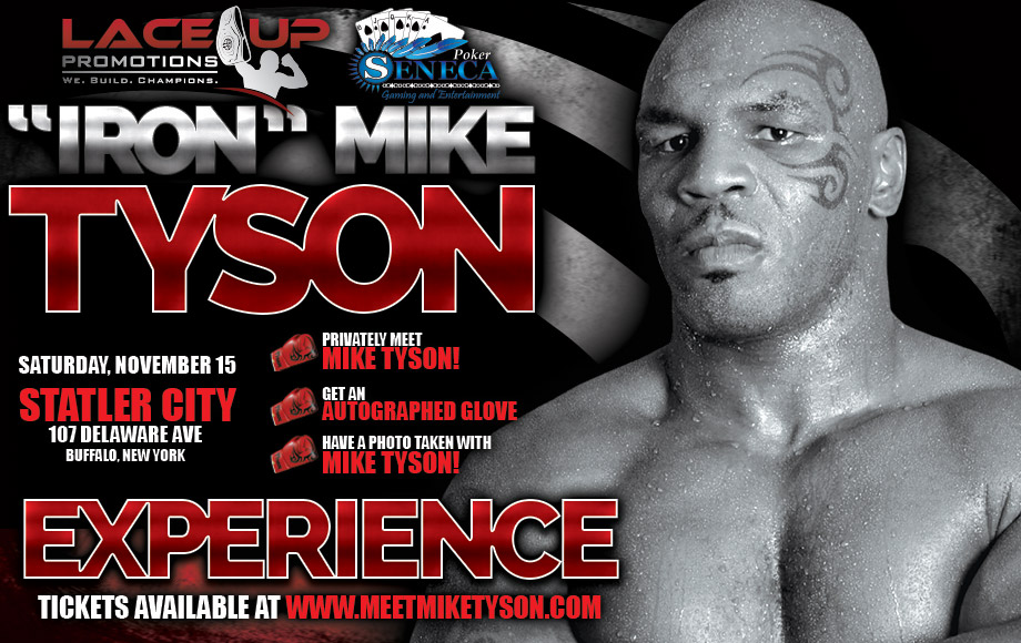 mike tyson in buffalo ny, lace up promotions