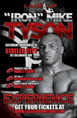 mike tyson buffalo ny, lace up promotions