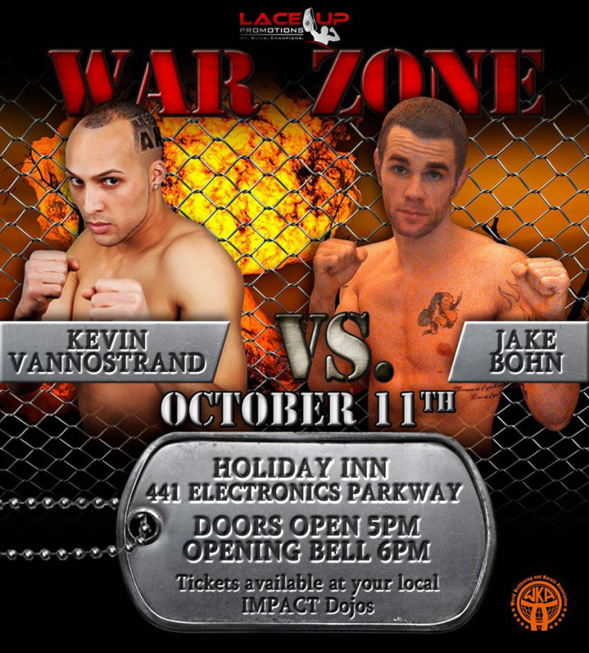 war zone, martial arts event, lace up promotions